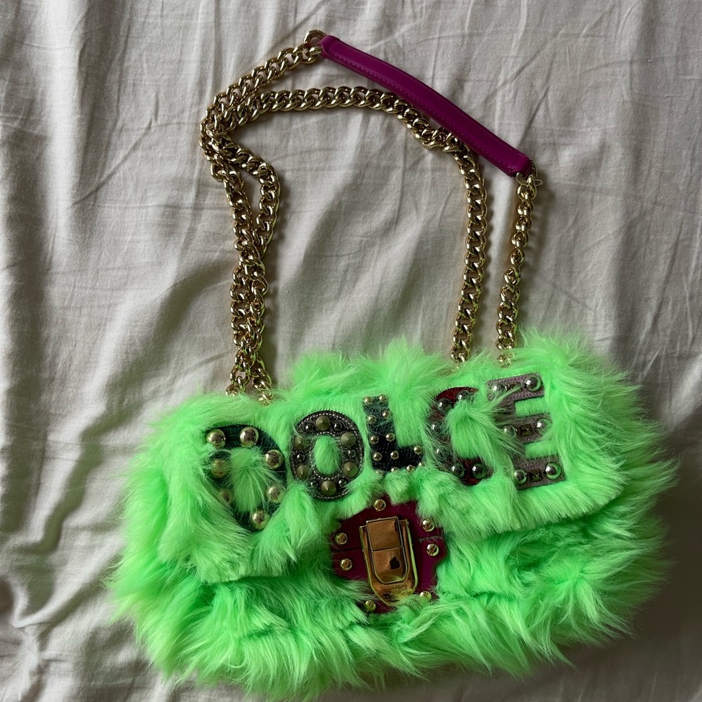 * ON HOLD* Dolce & Gabbana | Faux Fur Lucia Bag